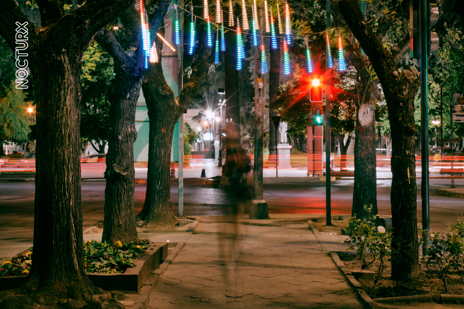 Talca en larga exposición